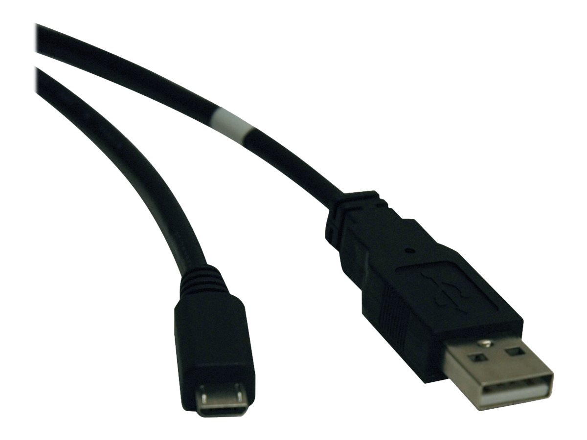 Eaton Tripp Lite Series USB 2.0 A to Micro-B Cable (M/M), 10 ft. (3.05 m) - USB cable - USB to Micro-USB Type B - 10 ft