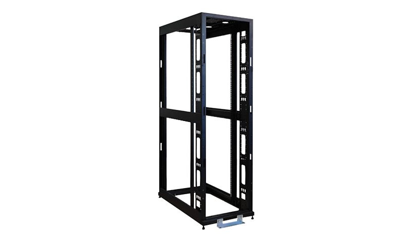 Tripp Lite 42U Open Frame Rack Enclosure Server Cabinet 3000lb Capacity - rack - 42U