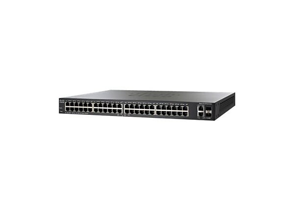 Cisco Small Business Smart SF200-48P - switch - 48 ports - rack-mountable