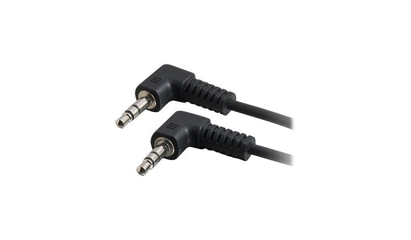C2G 1.5ft 3.5mm Right Angled Stereo Audio Cable - M/M