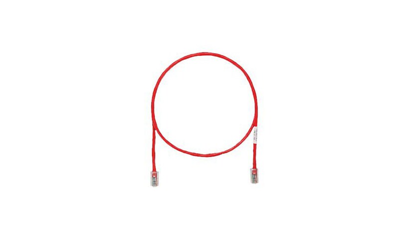 Panduit TX5e patch cable - 40 ft - red