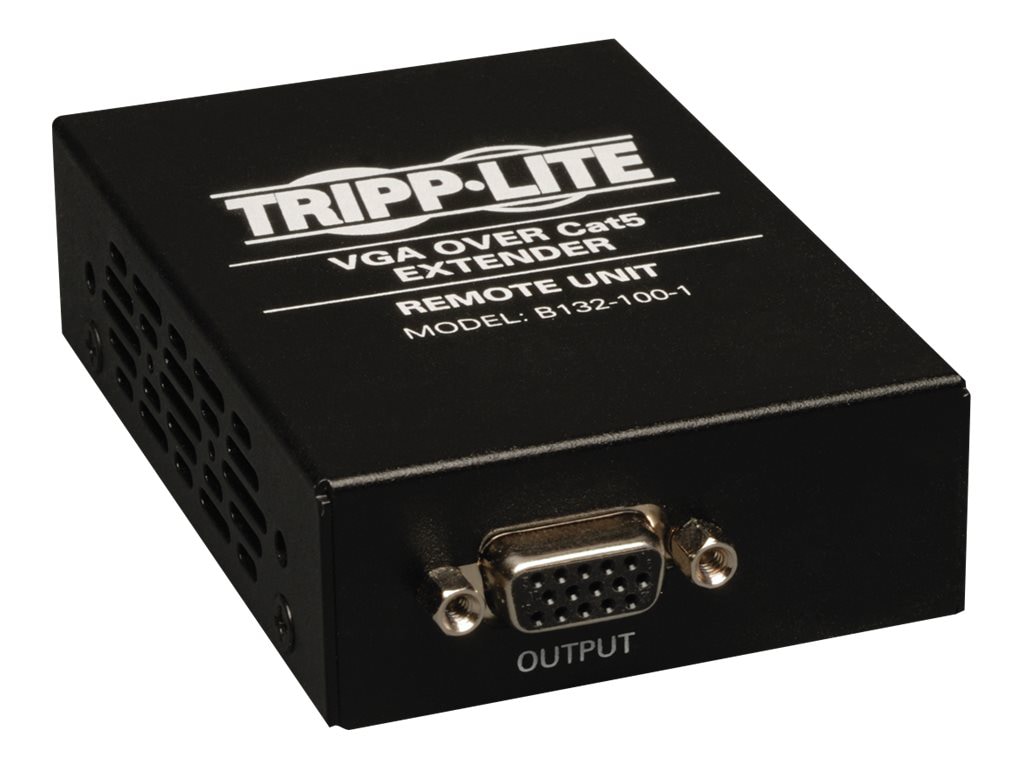 Tripp Lite VGA over Cat5/Cat6 Video Extender Receiver 1920 x 1440 1000' - video extender - TAA Compliant