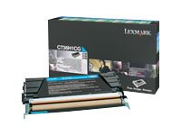 Lexmark C736 High-Yield Return Program Toner Cartridge - Cyan