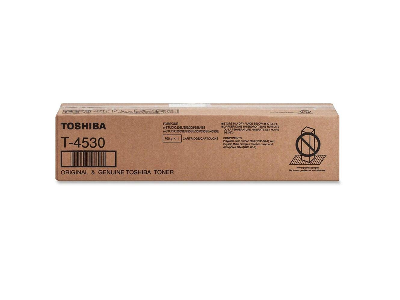 Toshiba T4530D - black - original - toner cartridge