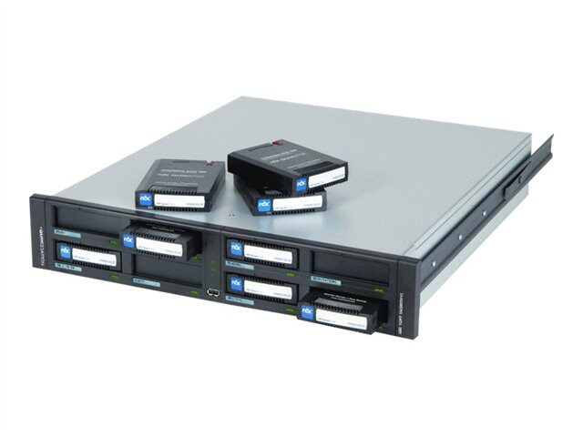 Tandberg RDX QuikStation - RDX library - Gigabit Ethernet
