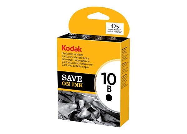 Kodak 10B - black - original - ink cartridge