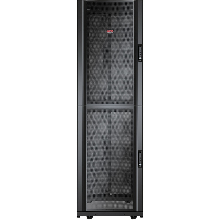 APC NetShelter SX Colocation 2 x 20U Enclosure with Sides - rack - 42U