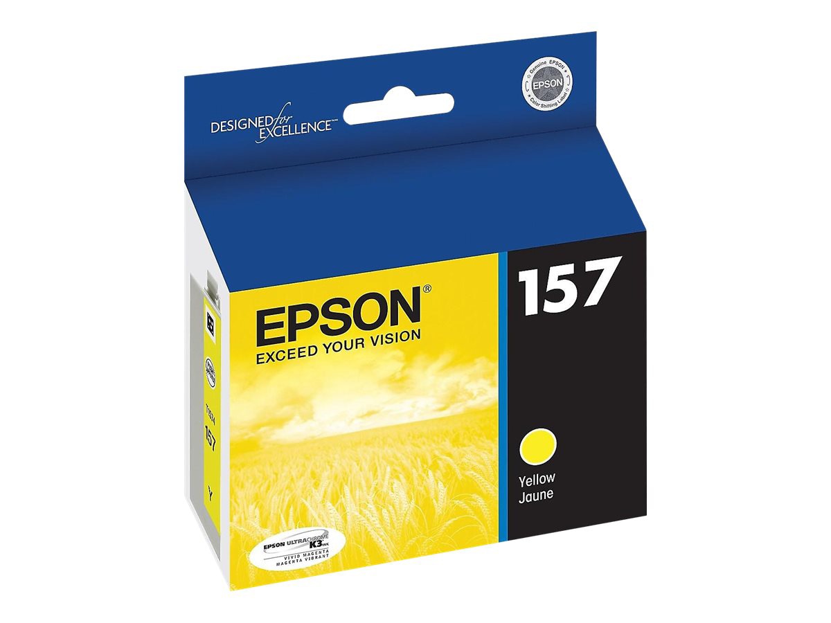 Epson 157 - yellow - original - ink cartridge