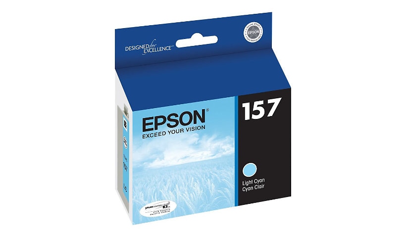 Epson 157 - light cyan - original - ink cartridge