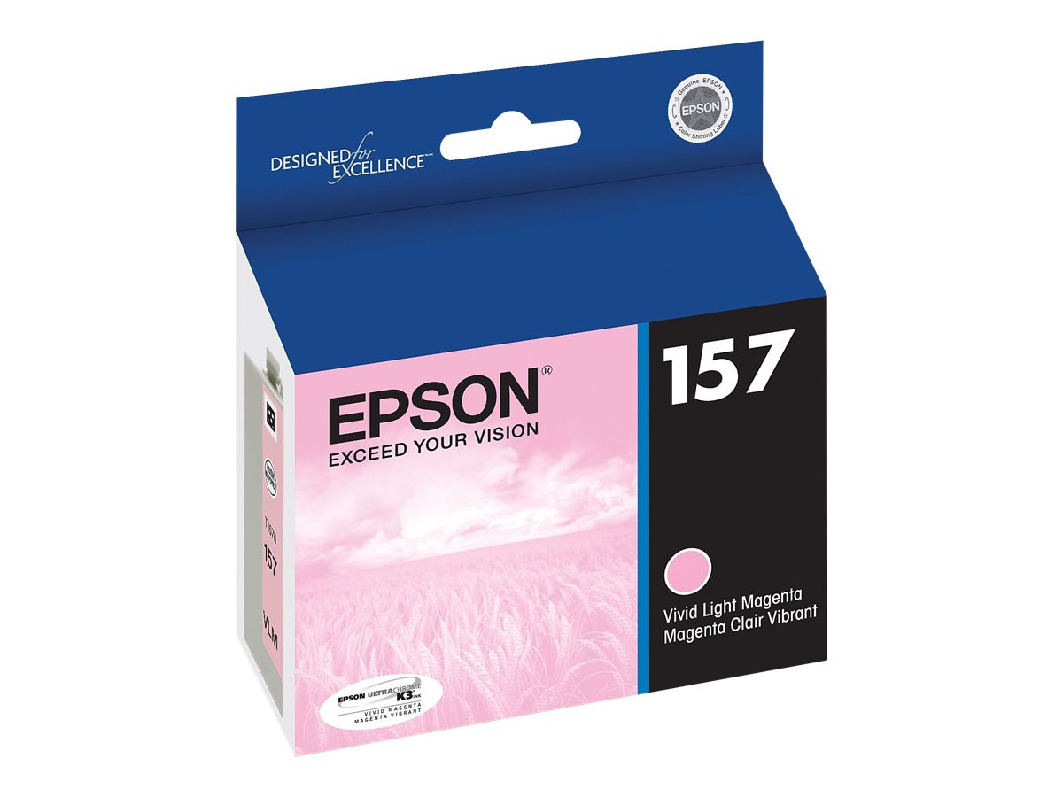 Epson 157 - light magenta - original - ink cartridge