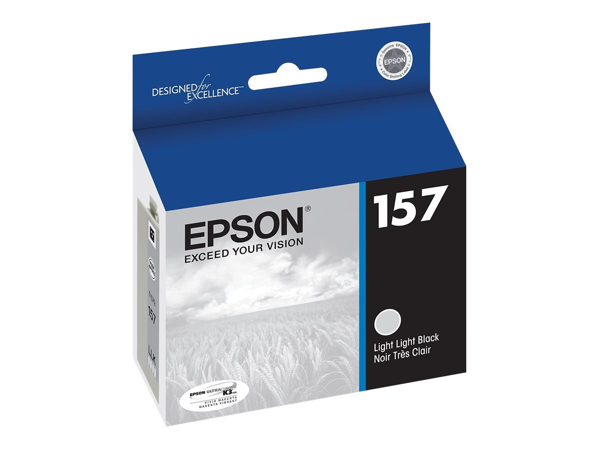 Epson 157 - light light black - original - ink cartridge
