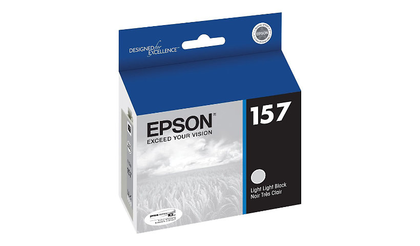Epson 157 - light light black - original - ink cartridge