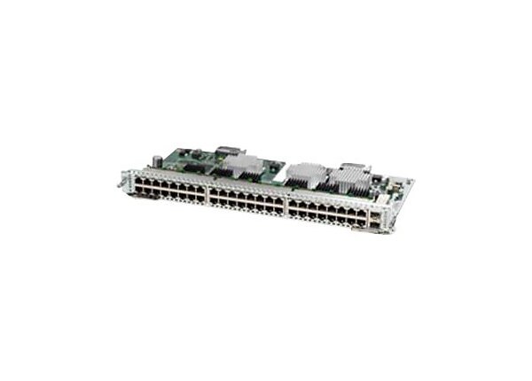 Cisco Enhanced EtherSwitch Service Module Entry Level - switch - 48 ports - managed - plug-in module