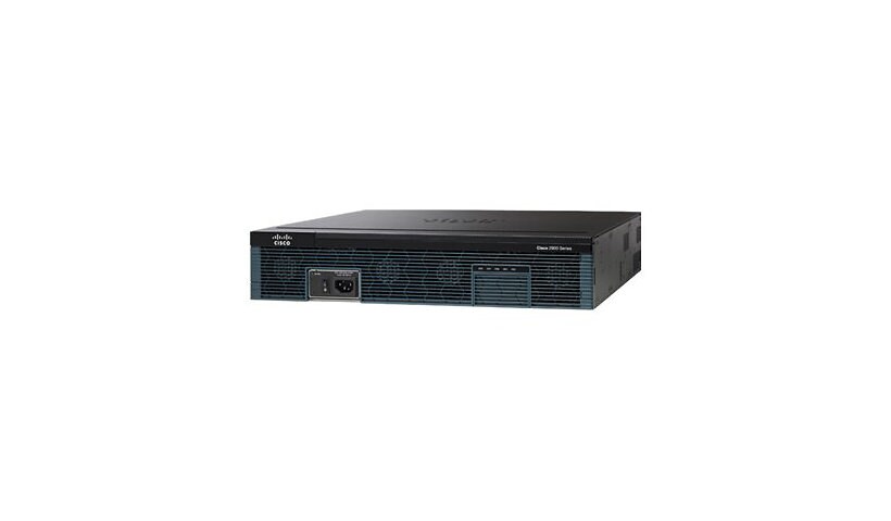 Cisco 2911 Secure WAAS Bundle - router - rack-mountable - with Cisco Servic