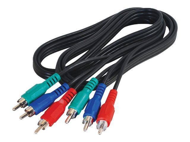 C2G Value Series 6ft Value Series RCA Component Video Cable - video cable - component video - 6 ft