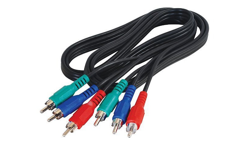 C2G Value Series 6ft Value Series RCA Component Video Cable - video cable -