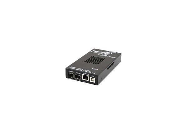 Transition S323x Series OAM/IP-Based Remotely Managed - fiber media converter - Ethernet, Fast Ethernet, Gigabit