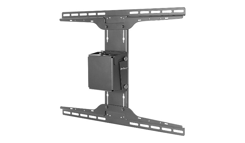 Peerless Straight Column Ceiling Mount PLCM-2-UNL - mounting kit - for flat panel - black powder coat