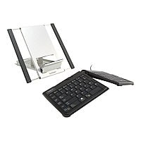 Goldtouch Go! and Laptop Stand Bundle - keyboard - QWERTY
