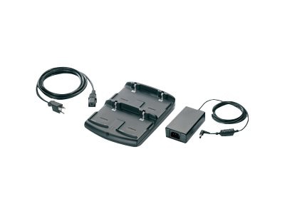 Zebra 4-Slot Battery Charger Kit - power adapter + battery charger