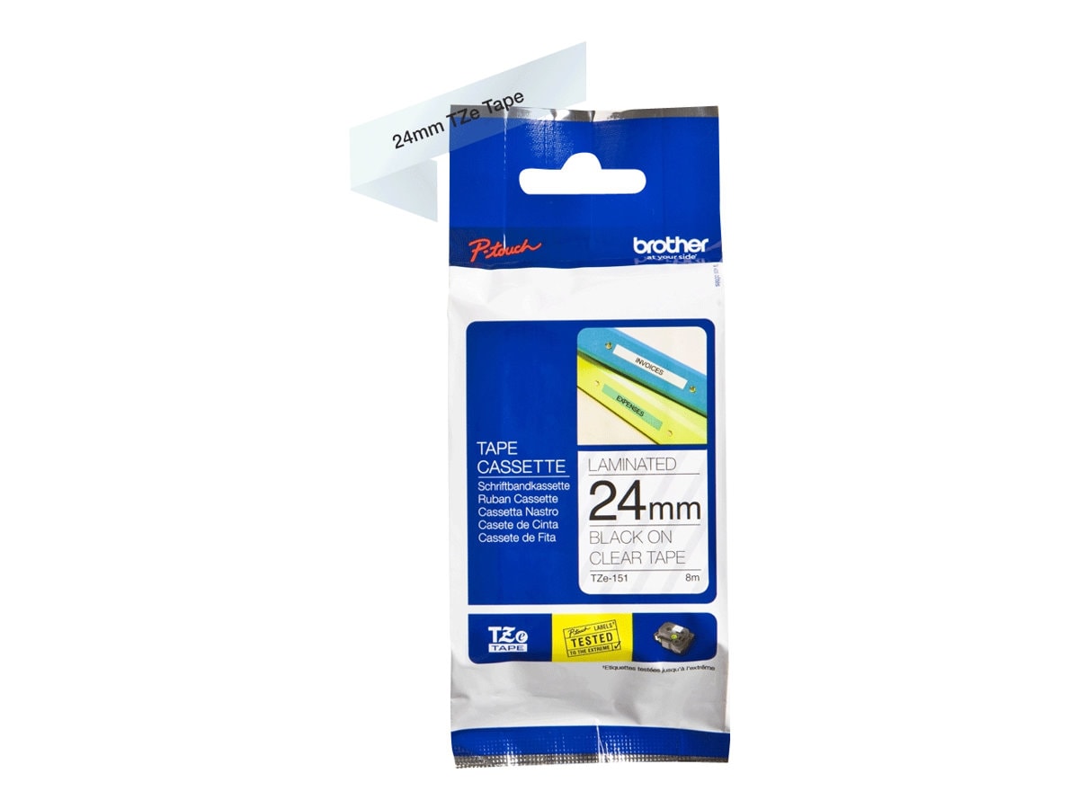 Brother TZe-151 - laminated tape - 1 cassette(s) -