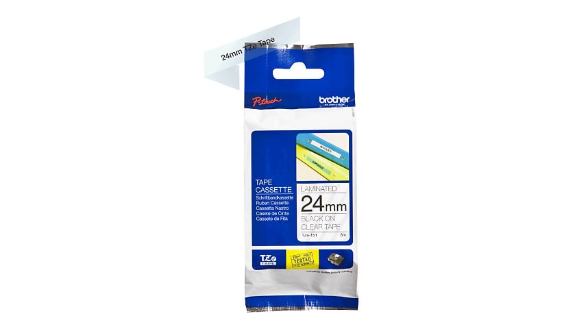 Brother TZe-151 - laminated tape - 1 cassette(s) -
