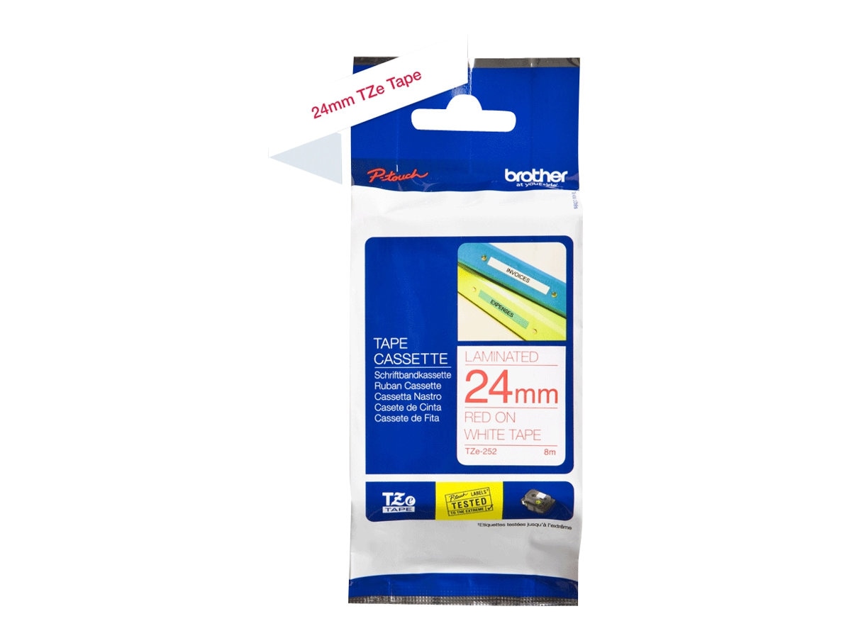 Brother TZe-252 - laminated tape - 1 cassette(s) -
