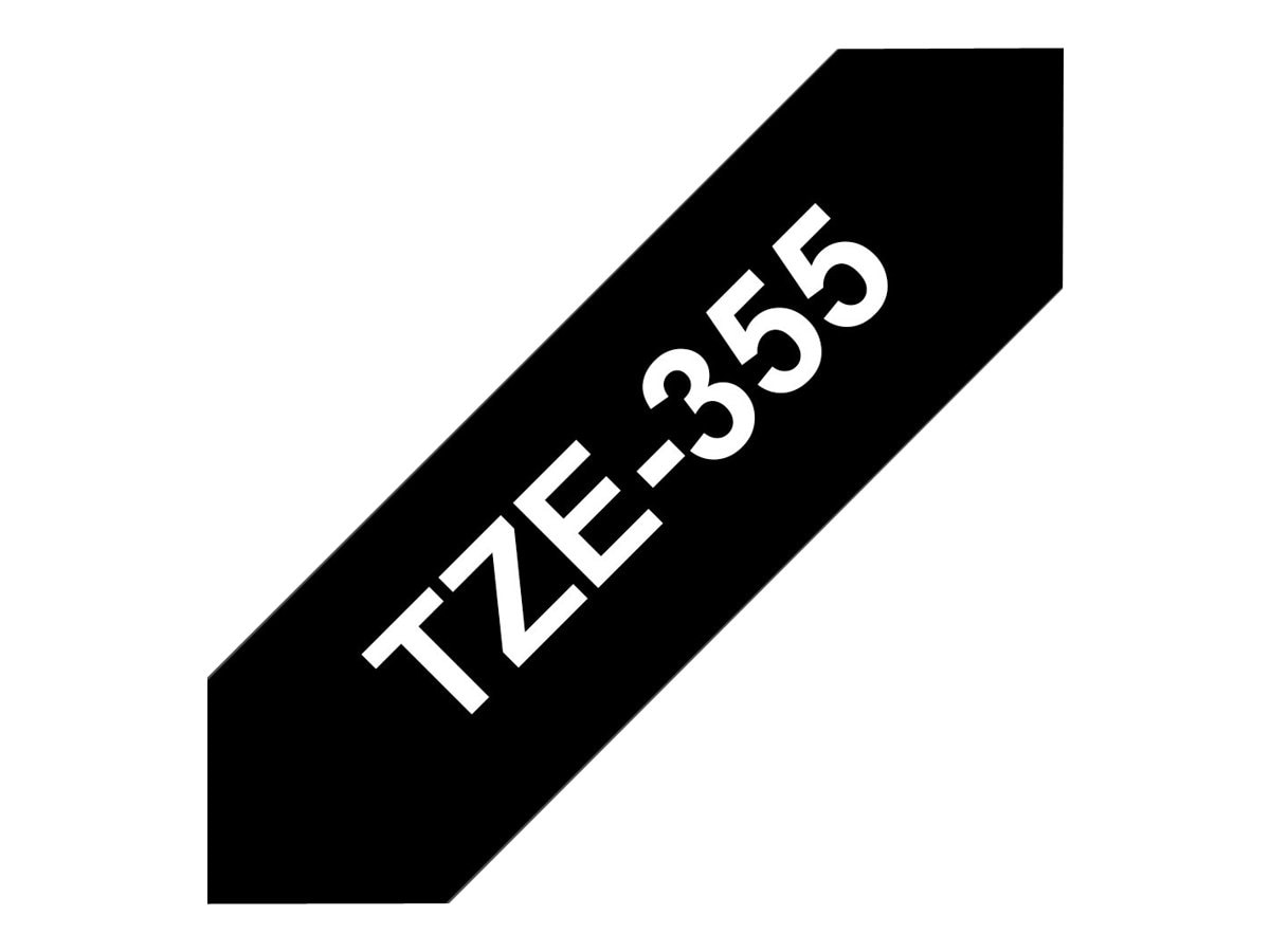 Thumbnail 2 of 4 for Brother TZe-355 - laminated tape - 1 cassette(s) -