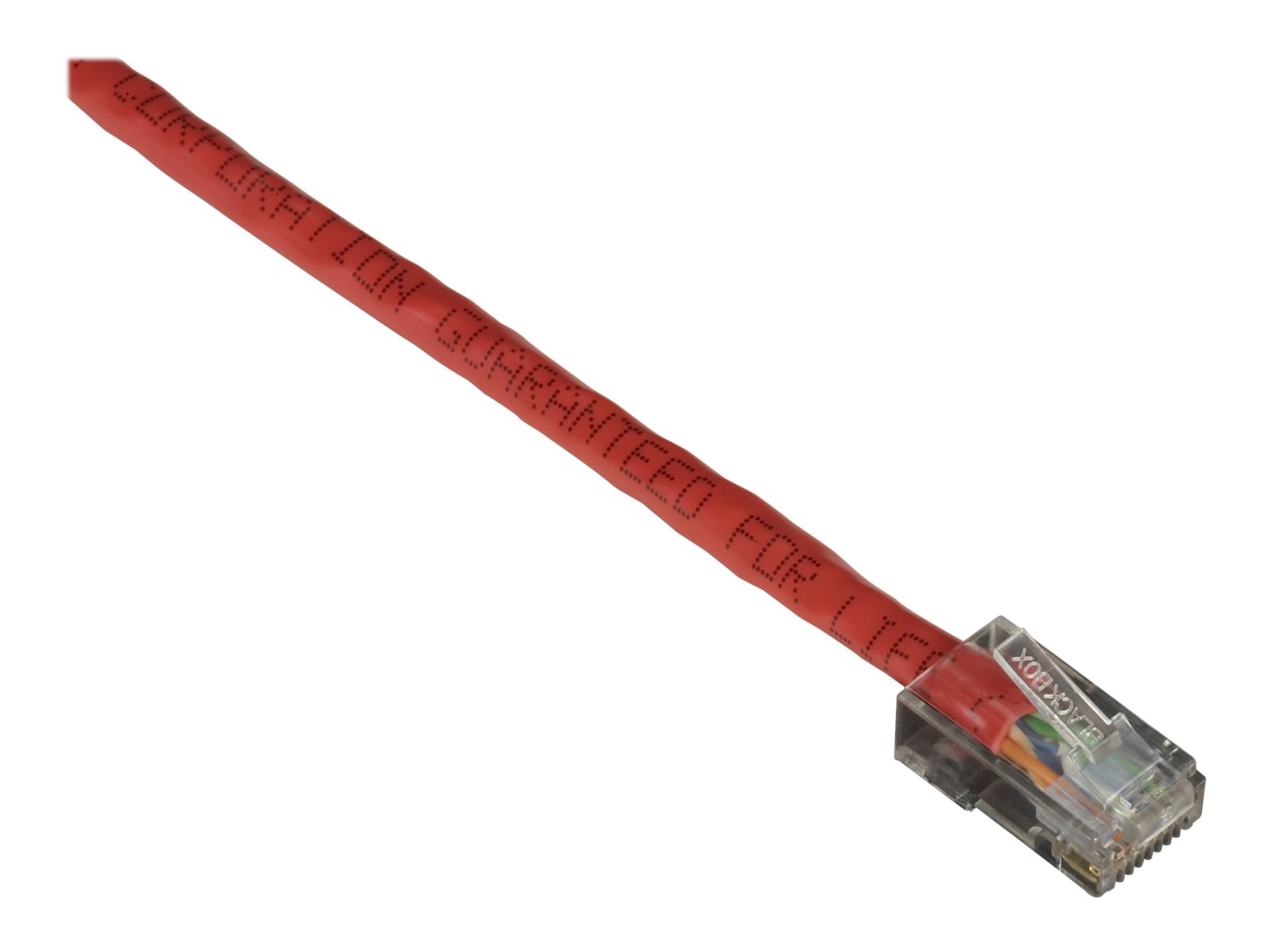 Black Box GigaTrue CAT6 Channel 550-MHz Patch Cable with Basic Connector -