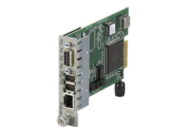 Black Box SNMP Management Module - remote management adapter