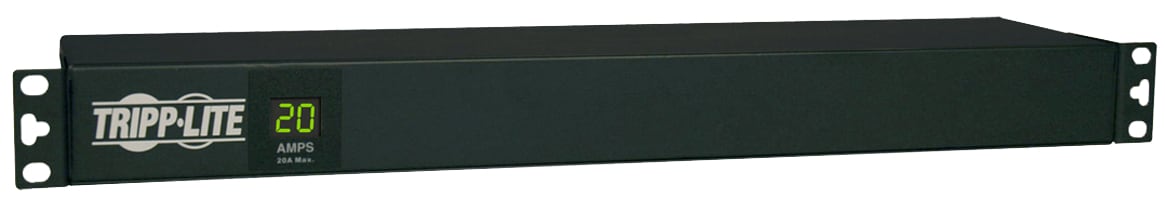 Tripp Lite PDU Metered 120V 30A 5-15/20R 12 Outlet L5-30P Horizontal 1URM - horizontal rackmount - power distribution