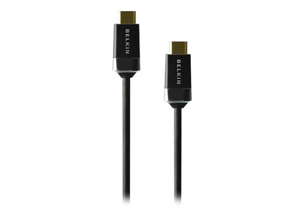 Belkin High Speed HDMI Cable - HDMI with Ethernet cable - 3.7 m