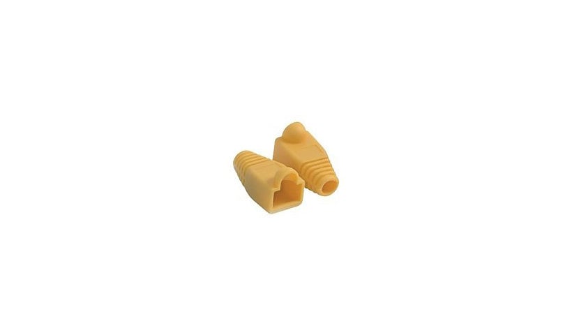 C2G RJ45 Snagless Boot Cover - Pack of 50 - Yellow