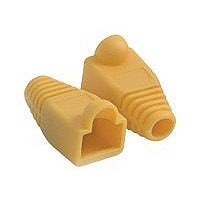 C2G RJ45 Snagless Boot Cover - Pack of 50 - Yellow
