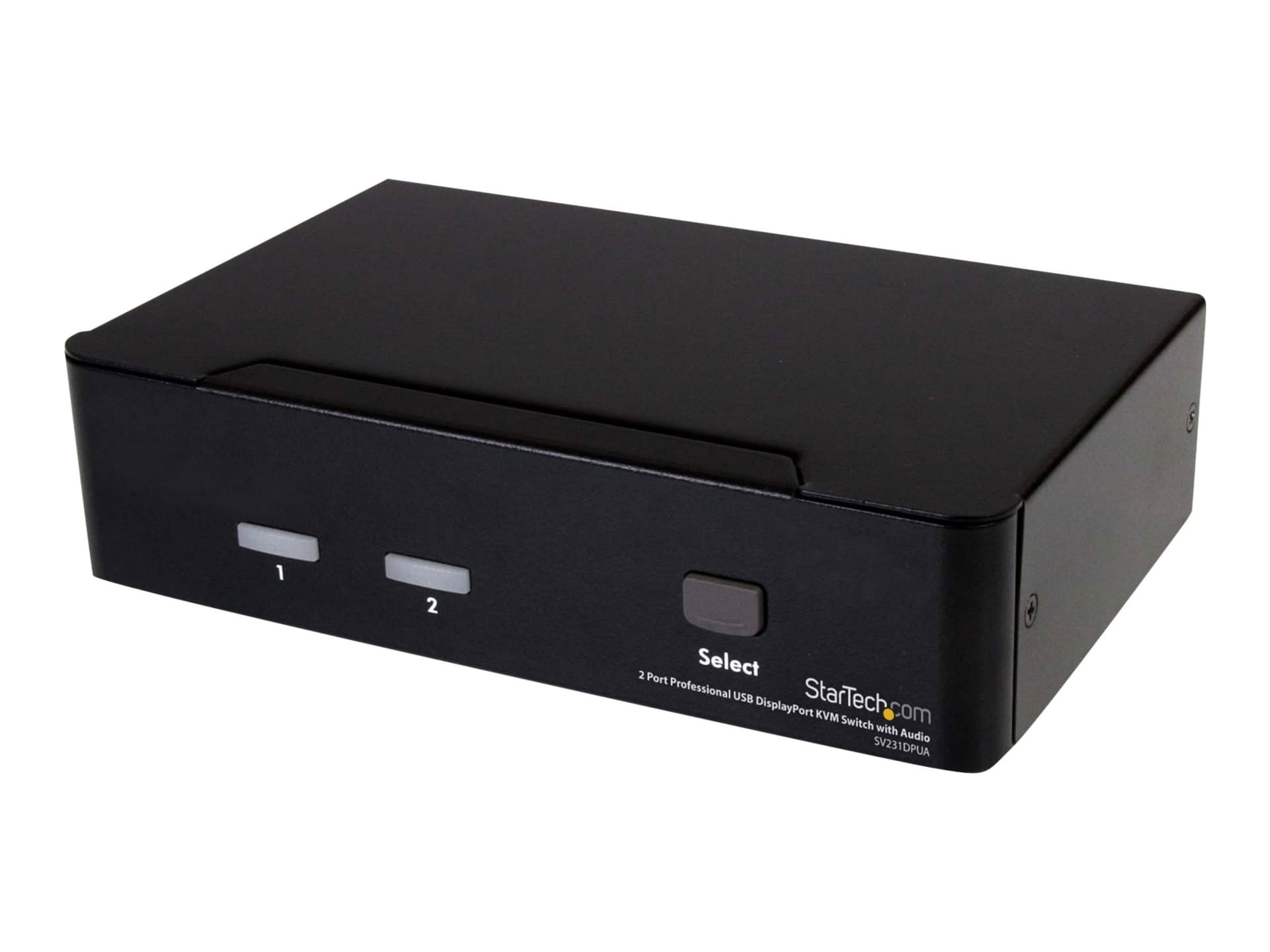 StarTech.com 2 Port USB DisplayPort KVM Switch with Audio - Desktop KVM