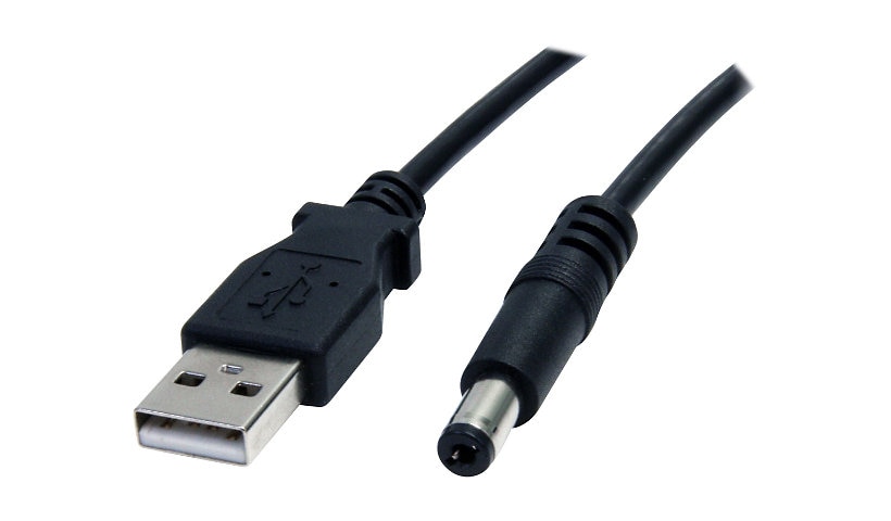 StarTech.com 3 ft USB to Type M Barrel 5V DC Power Cable