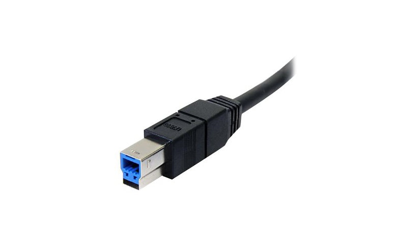 StarTech.com 10 ft Black SuperSpeed USB 3.0 (5Gbps) Cable A to B - M/M