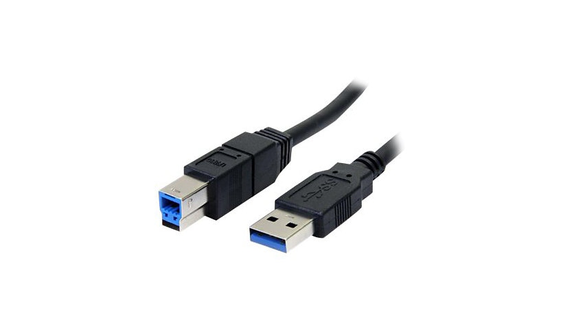 StarTech.com Black SuperSpeed USB 3.0 Cable A to B 6 ft - M/M