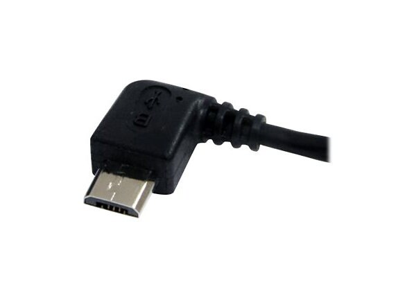 StarTech.com 6 ft Micro USB Cable - A to Left Angle Micro B - USB cable - 1.8 m