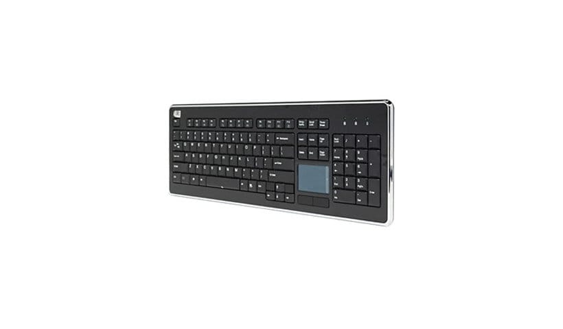 Adesso Wireless SlimTouch Desktop Touchpad Keyboard WKB-4400UB