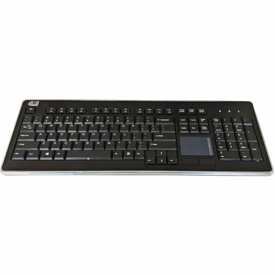 Thumbnail 2 of 20 for Adesso Wireless Desktop Touchpad Keyboard
