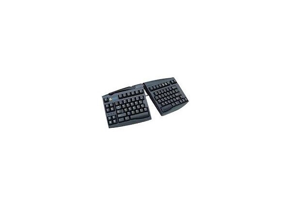 Goldtouch Adjustable - keyboard - black