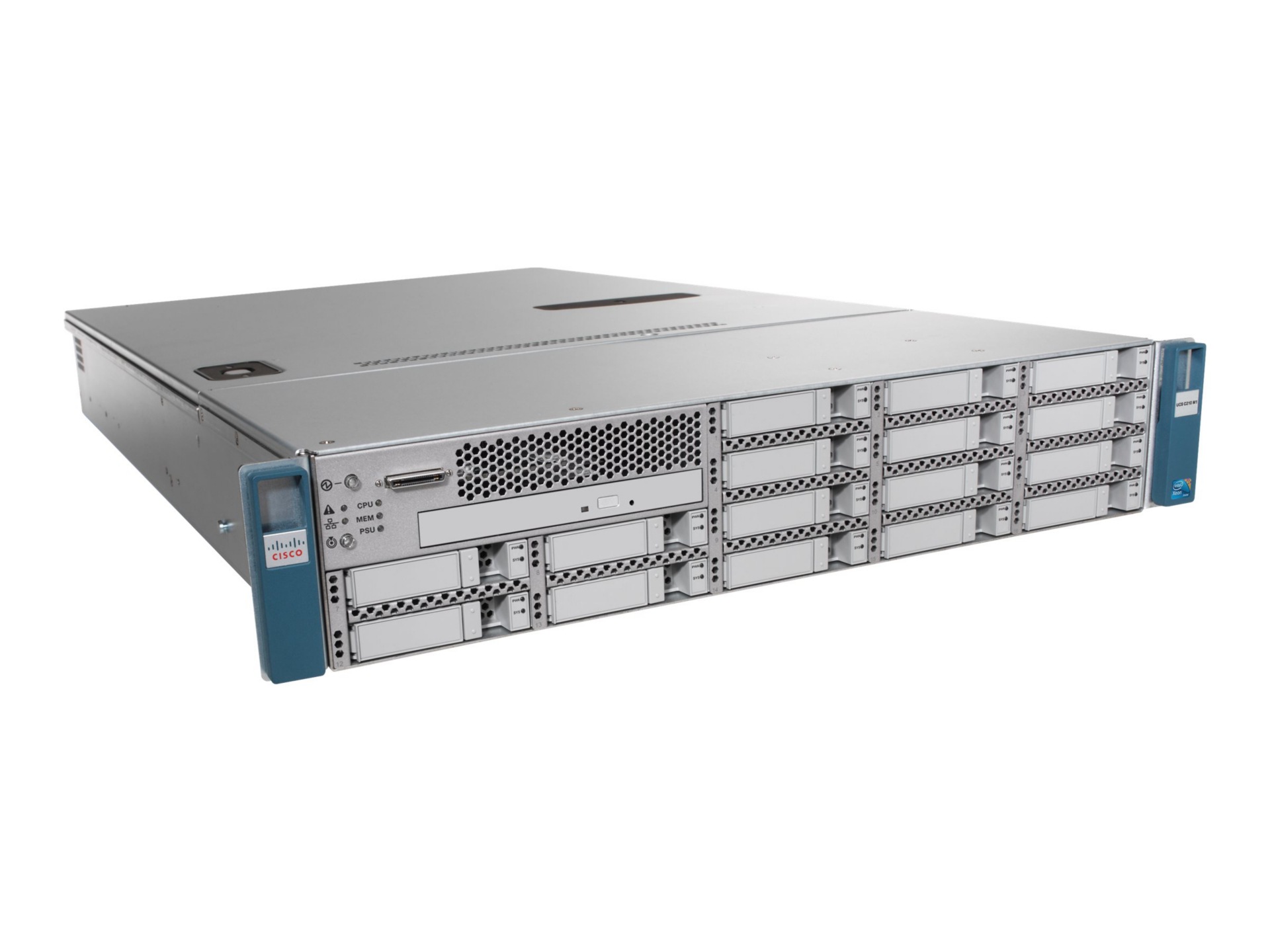 Cisco DMS Digital Media Manager Server UCS C210 Server Appliance - rack-mountable - no CPU - 12 GB - no HDD