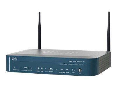 Cisco Small Business SRP547W - wireless router - DSL - 802.11b/g/n - desktop