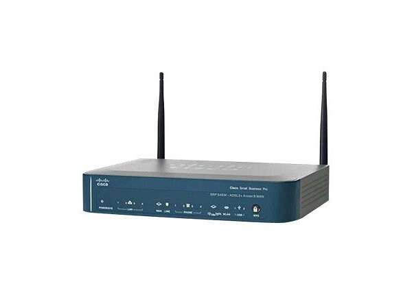 Cisco Small Business SRP547W - wireless router - DSL - 802.11b/g/n - desktop