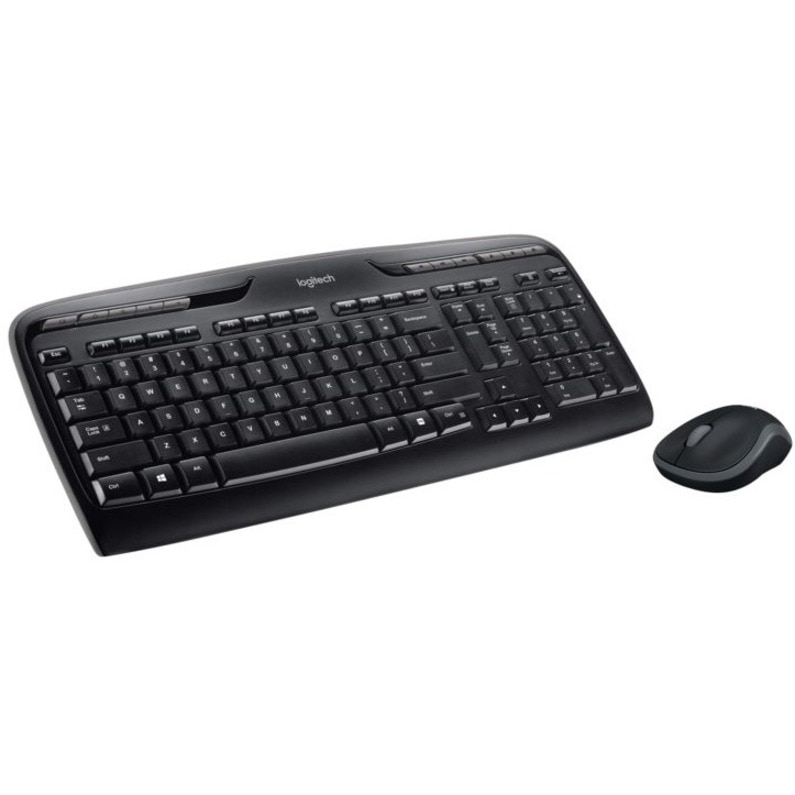 Logitech MK320 Wireless Desktop Combo with Media Shortcuts
