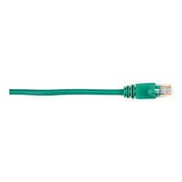 Black Box 7ft Cat5 Cat5e UTP Ethernet Patch Cable Green PVC Snagless, 7',