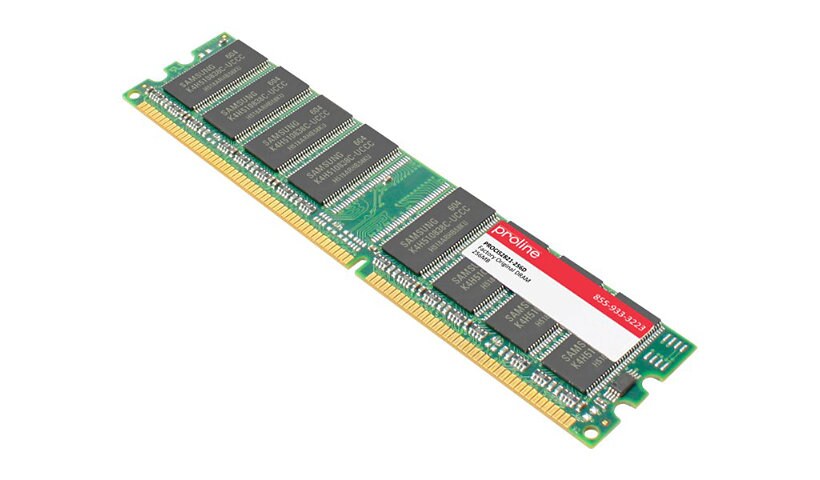 Proline - DDR - module - 256 MB - DIMM 184-pin - unbuffered