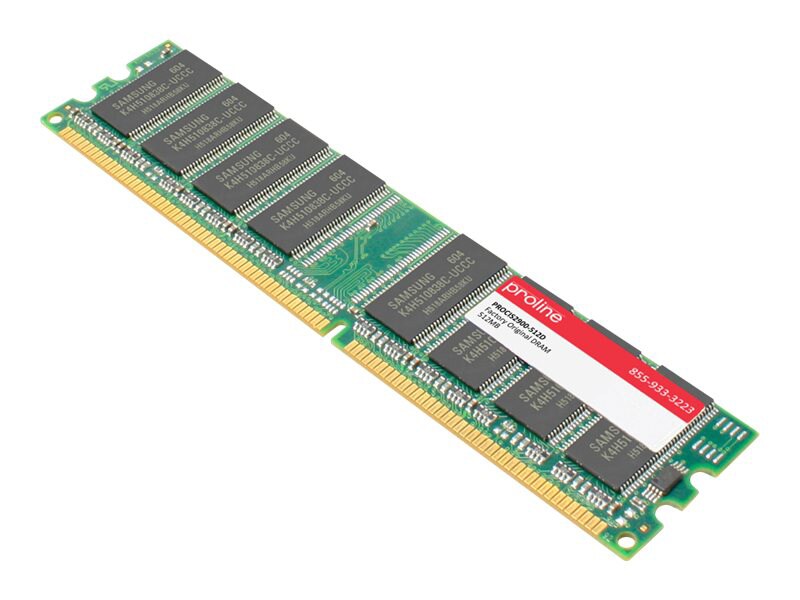 Proline - DDR2 - module - 512 MB - DIMM 240-pin - 667 MHz / PC2-5300 - unbu