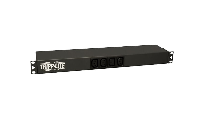 Tripp Lite PDU Basic Dual Volt 100V-240V 20A 2 C19; 12 C13 Horizontal 1URM - horizontal rackmount - power distribution